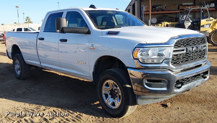 image for item EE5152 2020 RAM 3500 Crew Cab pickup truck