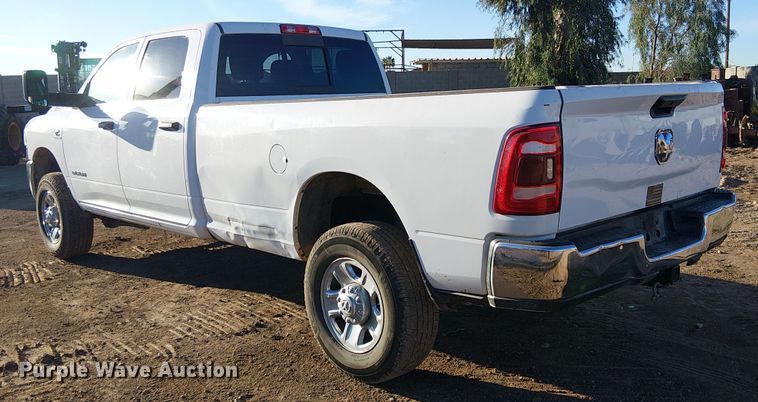 image for item EE5152 2020 RAM 3500 Crew Cab pickup truck