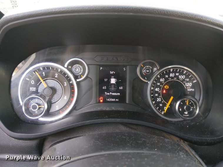 image for item EE5152 2020 RAM 3500 Crew Cab pickup truck