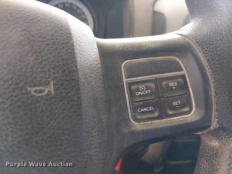 image for item EE5162 2017 RAM 2500 Crew Cab flatbed pickup truck