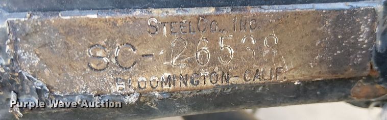 image for item EE5164 Steel Co. Ind. mobile office trailer