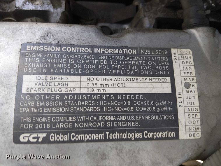 image for item EE5189 2016 UniCarriers PF70 forklift