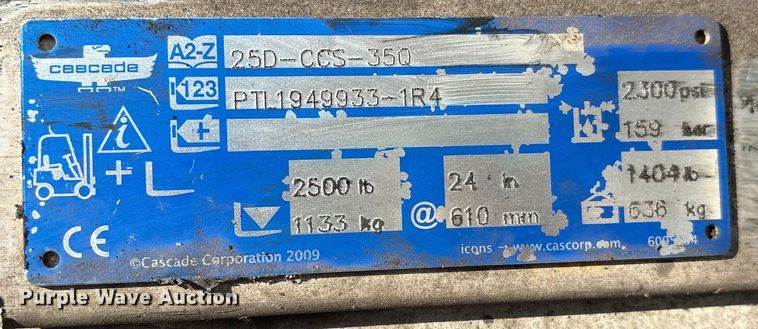 image for item EF1005 2015 Toyota 8FGU18 forklift