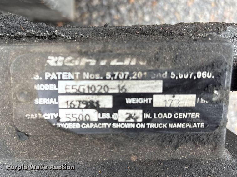 image for item EF1015 2016 UniCarriers PF50 forklift