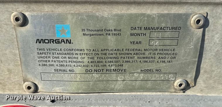 image for item EF2313 2005 International 4300 box truck