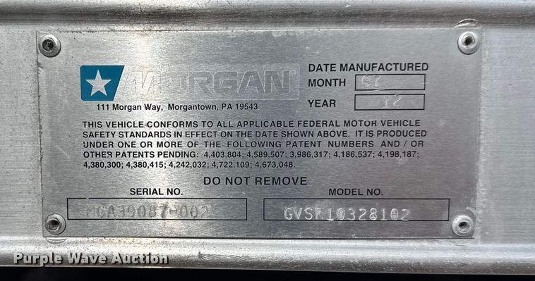 image for item EG1817 2013 Kenworth T660 box truck