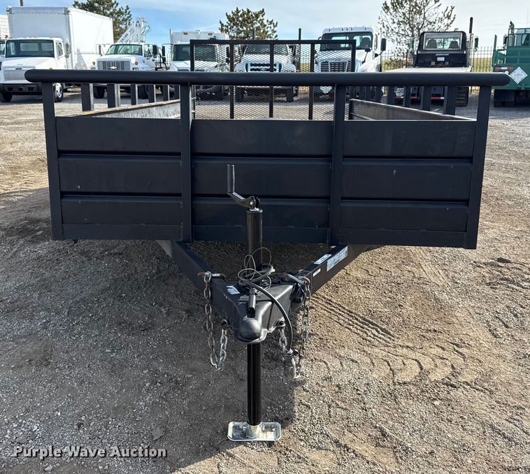 image for item EG1853 2017 Carson Trailer dump trailer