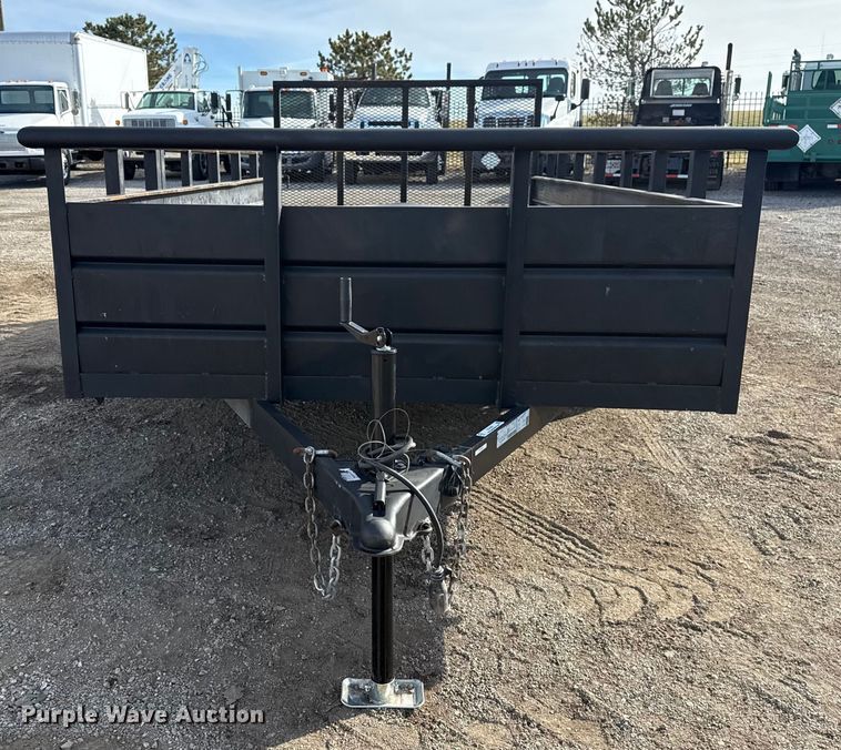 image for item EG1853 2017 Carson Trailer dump trailer