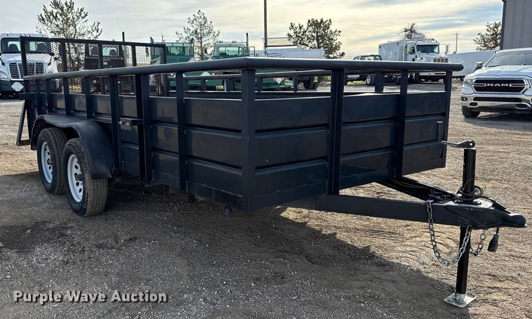 image for item EG1853 2017 Carson Trailer dump trailer