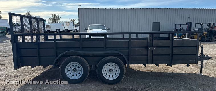 image for item EG1853 2017 Carson Trailer dump trailer