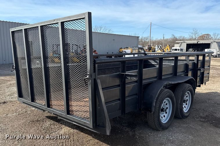 image for item EG1853 2017 Carson Trailer dump trailer