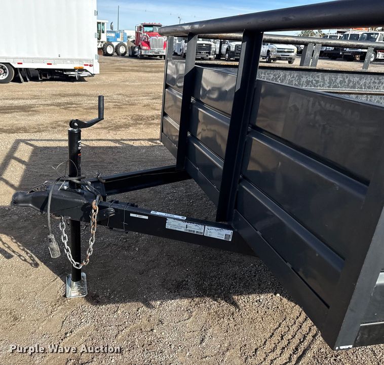 image for item EG1853 2017 Carson Trailer dump trailer
