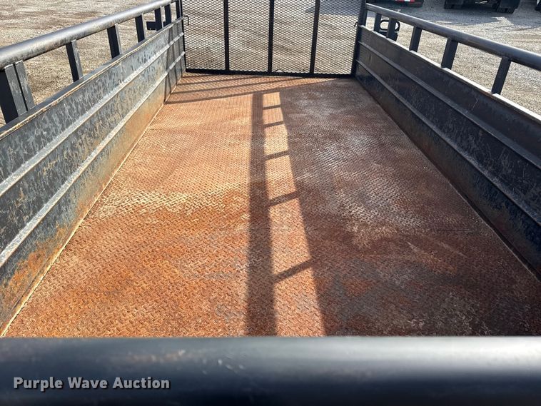 image for item EG1853 2017 Carson Trailer dump trailer