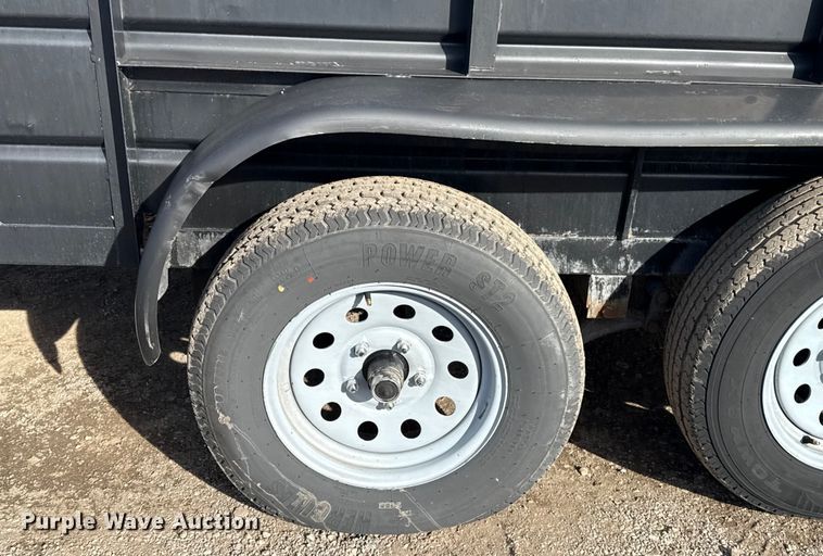 image for item EG1853 2017 Carson Trailer dump trailer