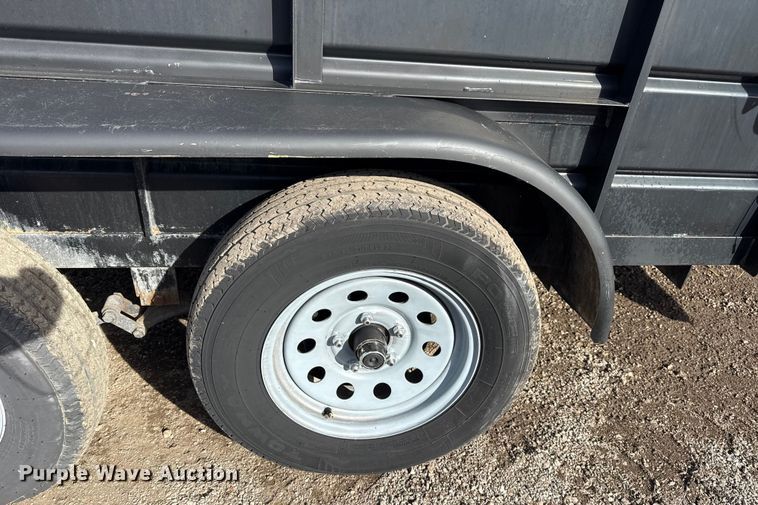 image for item EG1853 2017 Carson Trailer dump trailer