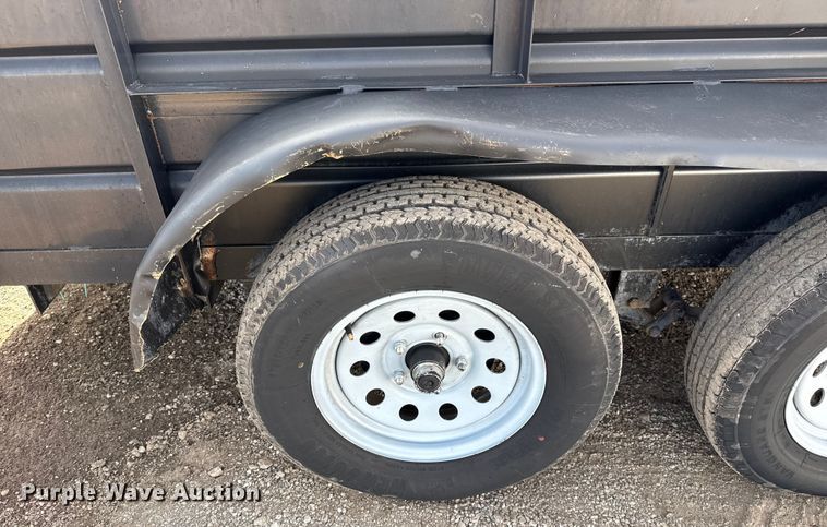 image for item EG1853 2017 Carson Trailer dump trailer