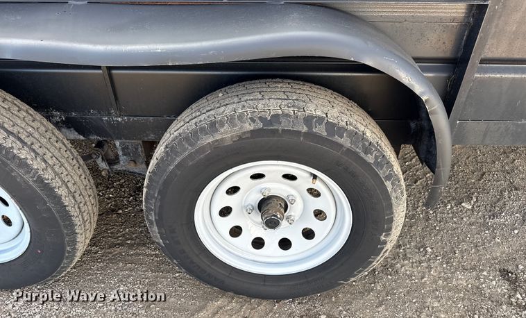 image for item EG1853 2017 Carson Trailer dump trailer