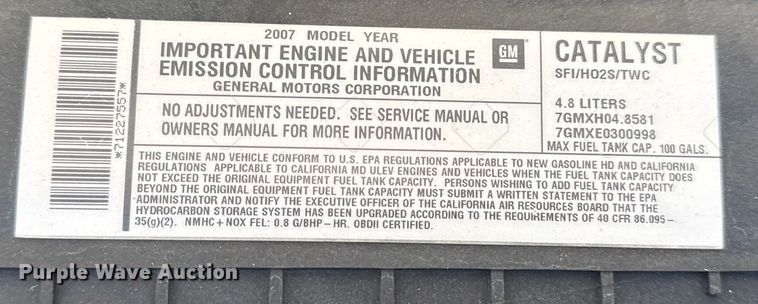 image for item EG2042 2007 Chevrolet Express bus