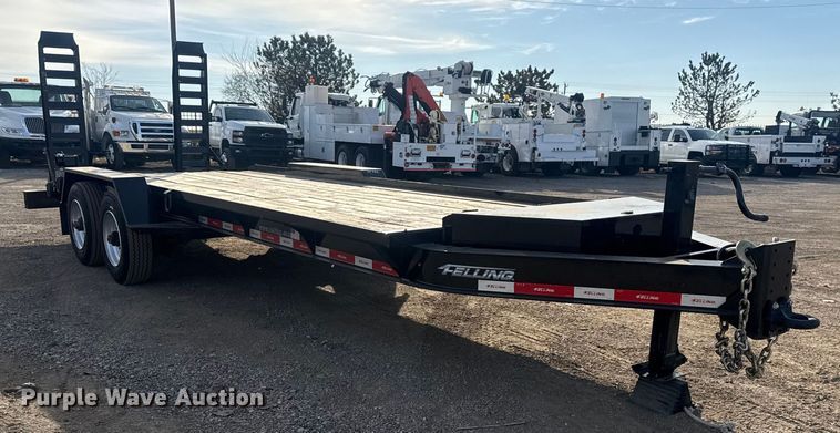 image for item EG2075 2024 Felling Trailers FT24 equipment trailer