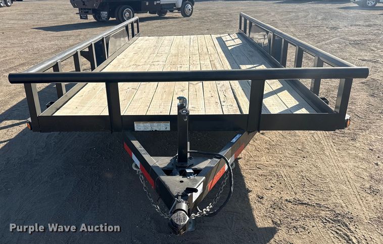 image for item EG2079 2015 Big Tex utility trailer