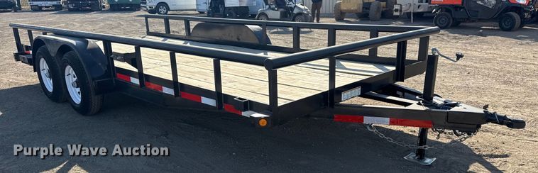 image for item EG2079 2015 Big Tex utility trailer