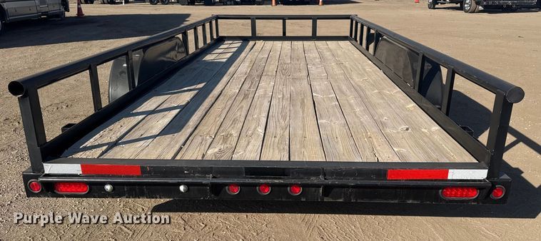 image for item EG2079 2015 Big Tex utility trailer