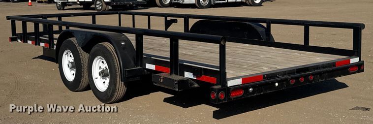 image for item EG2079 2015 Big Tex utility trailer
