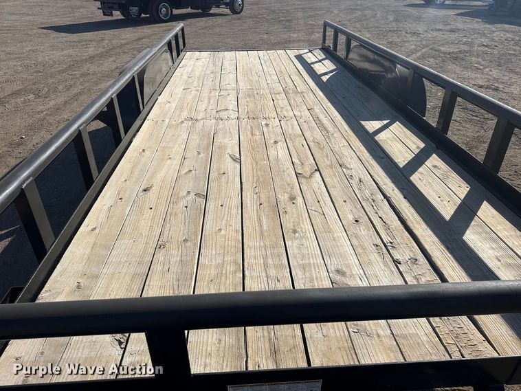 image for item EG2079 2015 Big Tex utility trailer