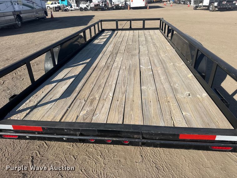 image for item EG2079 2015 Big Tex utility trailer