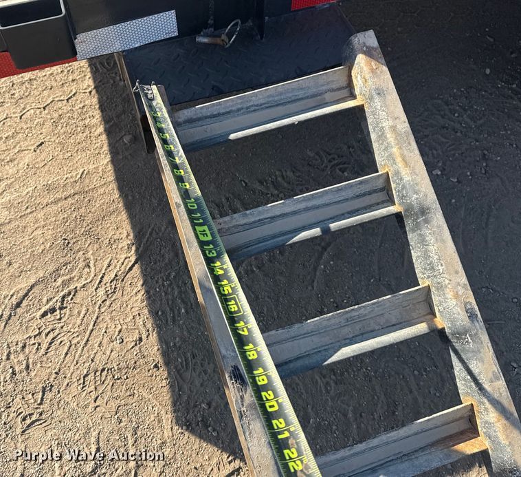 image for item EG2079 2015 Big Tex utility trailer