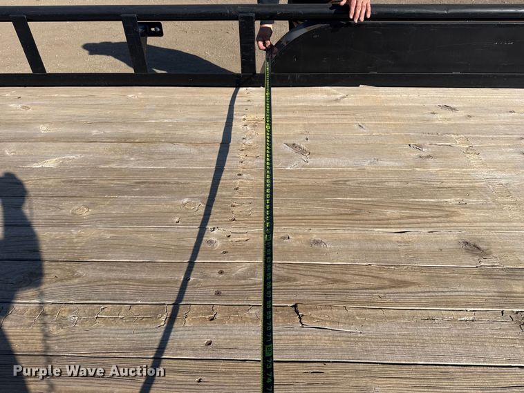 image for item EG2079 2015 Big Tex utility trailer