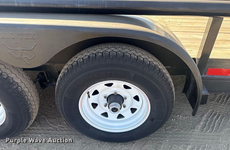 image for item EG2079 2015 Big Tex utility trailer