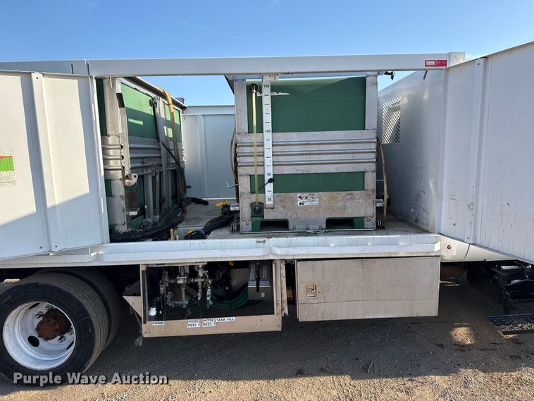 image for item EG2092 2012 Ford F650 Super Duty XL flatbed truck