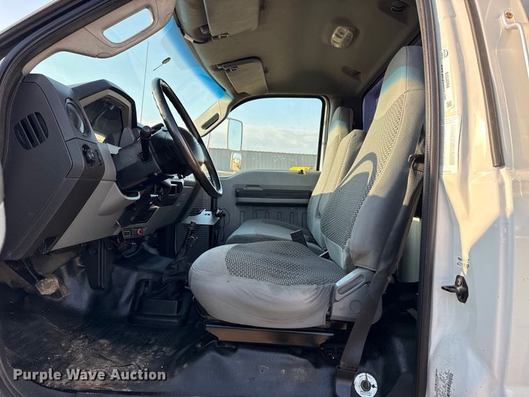 image for item EG2092 2012 Ford F650 Super Duty XL flatbed truck