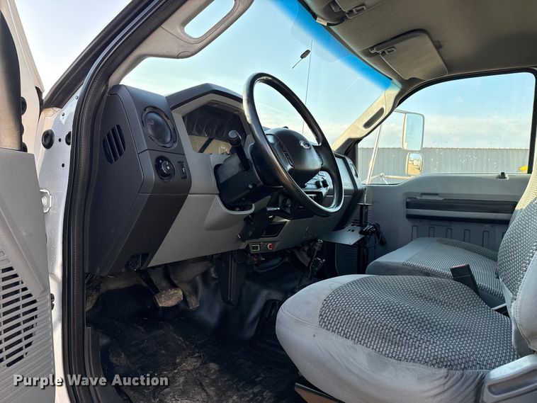 image for item EG2092 2012 Ford F650 Super Duty XL flatbed truck