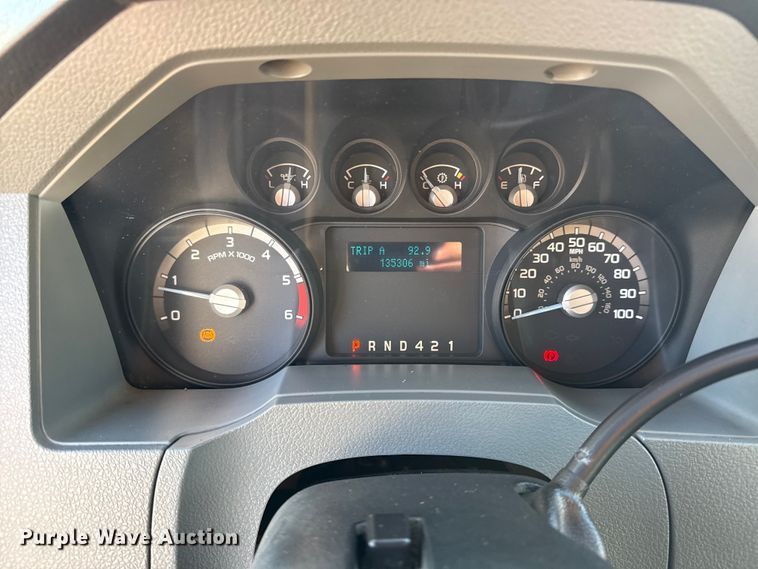 image for item EG2092 2012 Ford F650 Super Duty XL flatbed truck