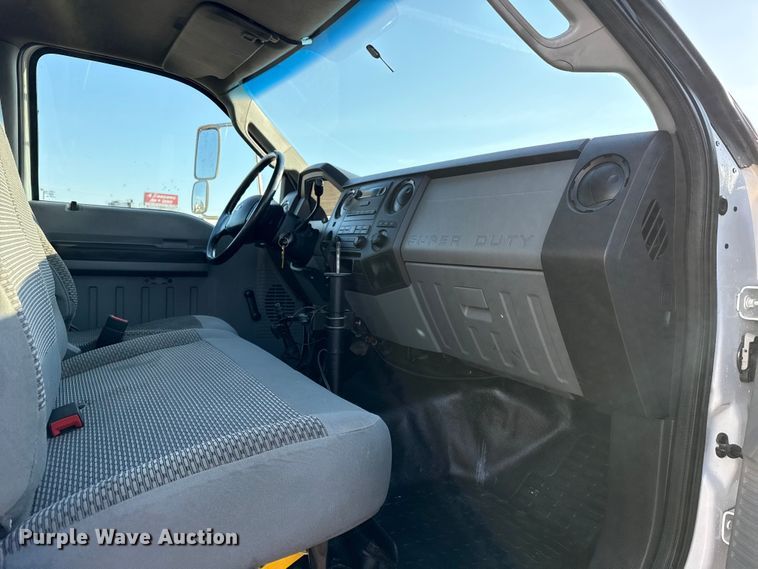 image for item EG2092 2012 Ford F650 Super Duty XL flatbed truck