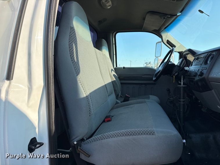 image for item EG2092 2012 Ford F650 Super Duty XL flatbed truck