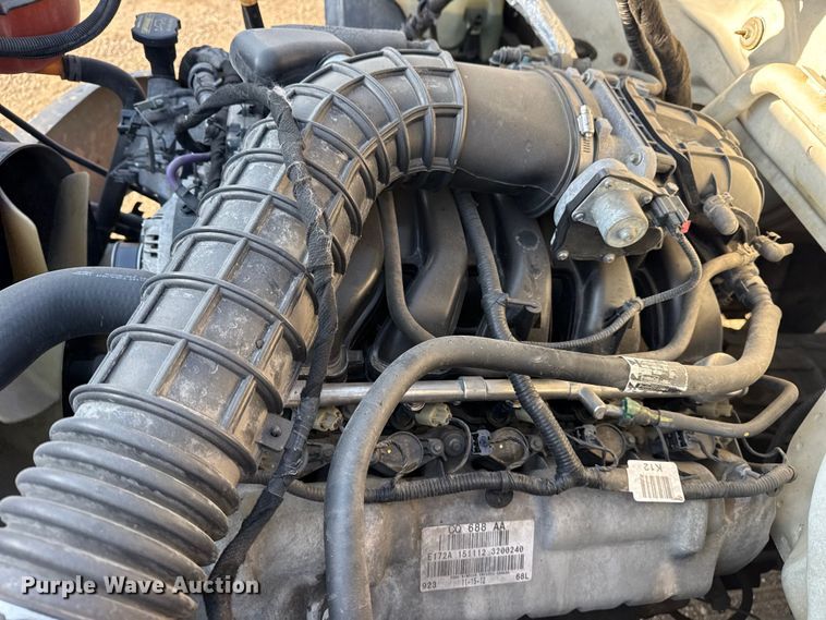 image for item EG2092 2012 Ford F650 Super Duty XL flatbed truck