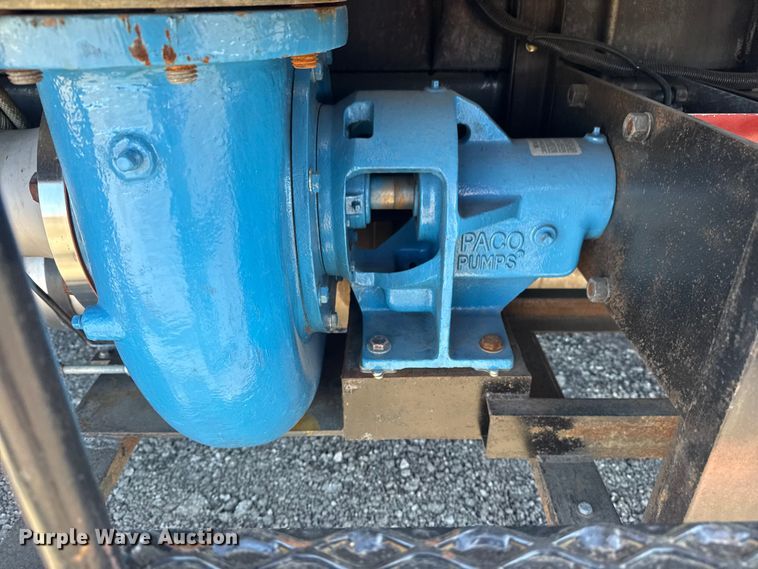 image for item EG2148 2013 Ford F750 Super Duty flatbed truck with PH and chlorine testing system