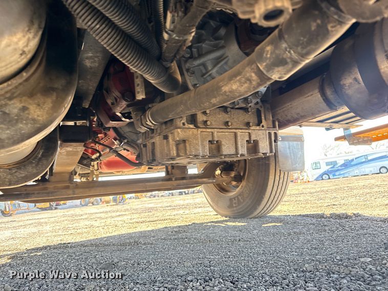 image for item EG2148 2013 Ford F750 Super Duty flatbed truck with PH and chlorine testing system