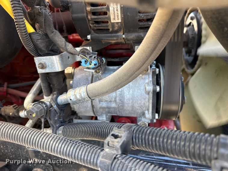 image for item EG2148 2013 Ford F750 Super Duty flatbed truck with PH and chlorine testing system