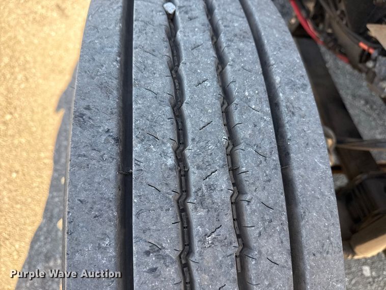 image for item EG2148 2013 Ford F750 Super Duty flatbed truck with PH and chlorine testing system