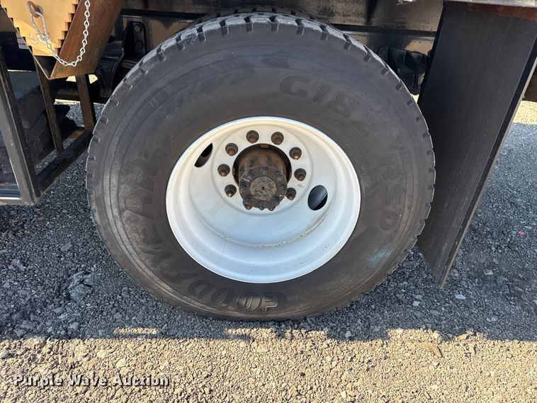 image for item EG2148 2013 Ford F750 Super Duty flatbed truck with PH and chlorine testing system