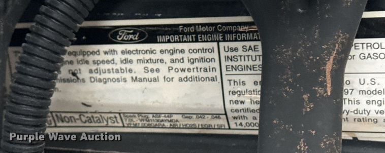 image for item EG2250 1997 Ford F700 scissor lift truck