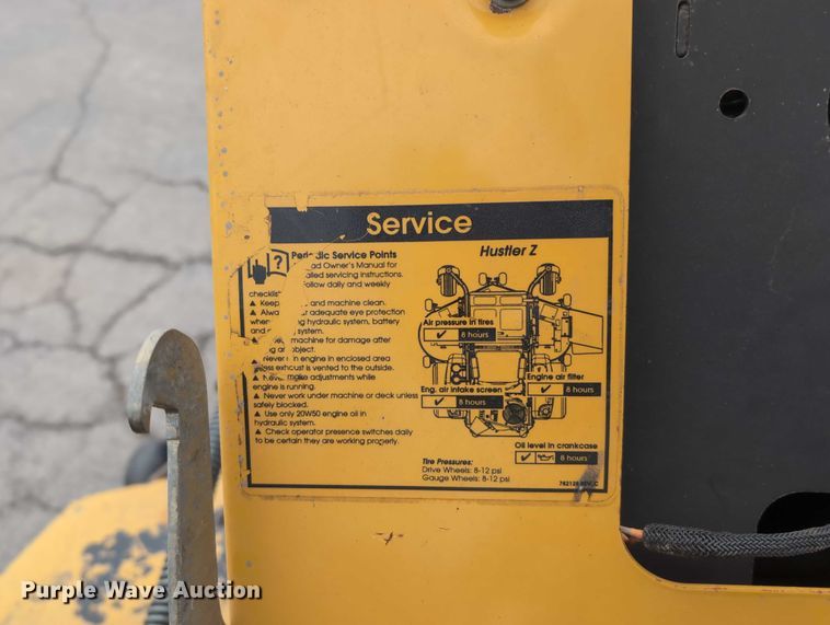image for item EG2708 Hustler Super Z ZTR lawn mower