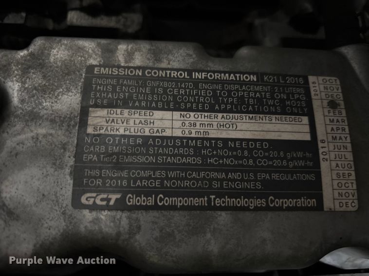 image for item EM5047 2016 UniCarriers CFS40 forklift