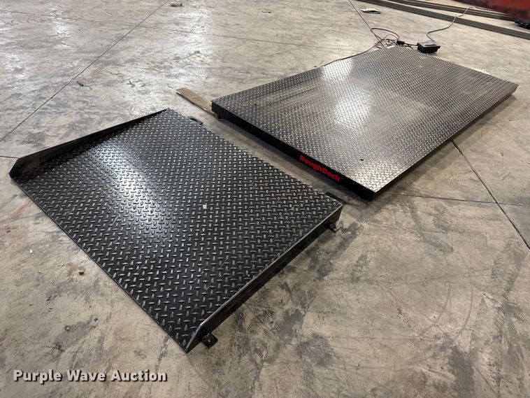 image for item EN3978 Rice Lake Weighing Systems 4x8HP-5K scale