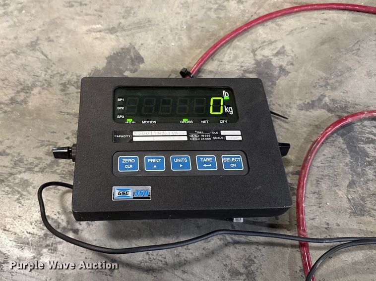 image for item EN3978 Rice Lake Weighing Systems 4x8HP-5K scale