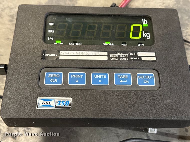 image for item EN3978 Rice Lake Weighing Systems 4x8HP-5K scale